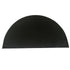 Fireproof Fireplace Hearth Mat Oil-Proof Waterproof BBQ Protector for Decks and Patios, Hearth Rug Protects Floors from Sparks Embers, Black