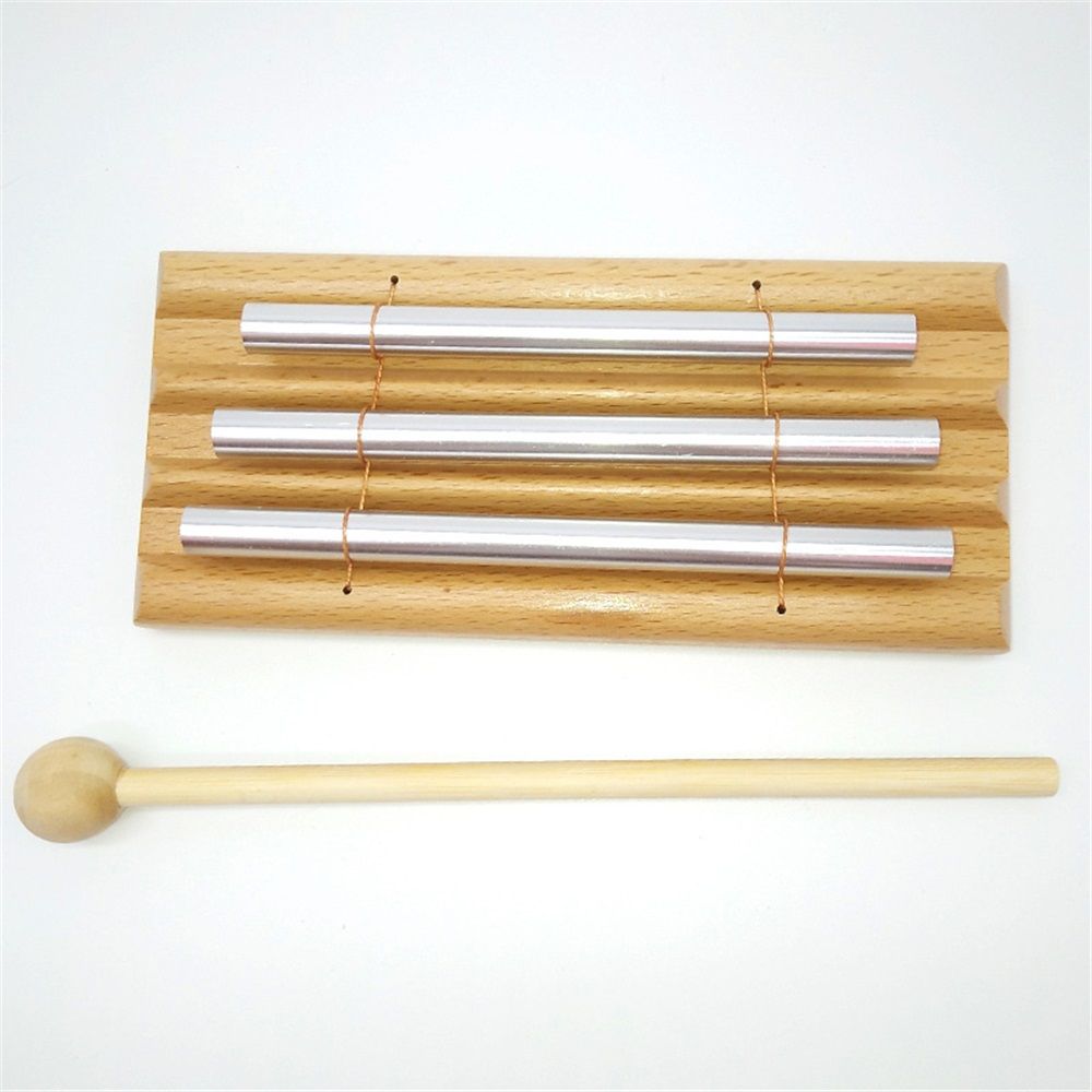 Three Tone Chime For Mindfulness Meditation, Relaxation, Stress & Anxiety Relief, Chakra Healing, Yoga, Teachers' Classroom Chime