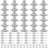30 Piece Set Grade Twist Lock Fasteners Turn Button Eyelet and Stud, Mounting Screws for Canvas Marine Fastener Turn Buttons