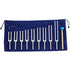 Tuning Fork Set - 9 Tuning Forks Perfect for Healing, Chakra, Sound Therapy, Keep Body, Mind and Spirit in Perfect Harmony.(174 Hz, 285 Hz, 396 Hz, 417 Hz, 528 Hz, 639 Hz etc)
