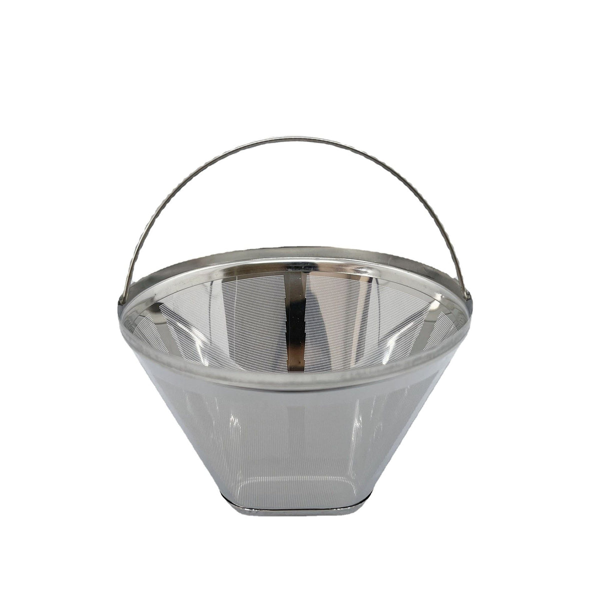 Reusable Cone Coffee Filters 304 Stainless Steel Coffee Filter，Filter Coffee Maker, 2Pcs Permanent Cone Filter