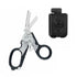 6 in 1 Multifunctional Trauma Shears Foldable with Strap Cutter | Heavy Duty Stainless Steel Emergency Response Shears | Survival Shears With Holster | Medical  shears | Black