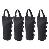 Zipper Top Sand Bags for Canopy Legs (Without Sand) Sand Bags for Weight - Sandbags for Gazebo Legs, Pop Up Canopy Tent Weights - Canopy Weight Bags, Set of 4