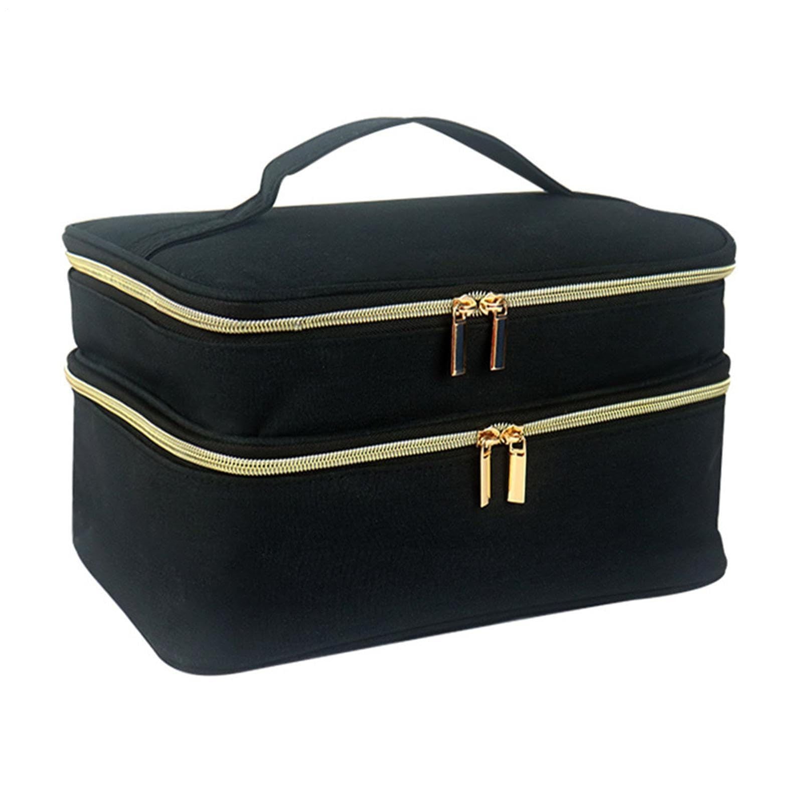 Double-Layer Sewing Bag Accessories Organizer, Large Sewing Supplies Storage for Tools Kit, Thread, Needles, Pins, Buttons - Bag Only