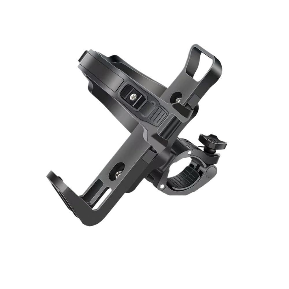 Bike Water Bottle Holder 360 Degrees Rotation Black Cup Holder Drinking Bottle Holder Fit Bike Electric Scooter Mountain Bike