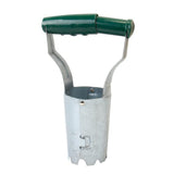 1PC Bulb Planter Metal Garden Bulb Planting Tool Handled Bulb Planter for Digging and Refilling Hole Consistent Planting Flowers（dark green）