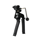 Zip Tie Tool, Heavy Duty Zip Tie Cutter, Fasten and Cut Stainless Steel Cable Ties, for Outdoor Chain Link Fence Ties, Exhaust Pipe and Cables, Black One-handed operation