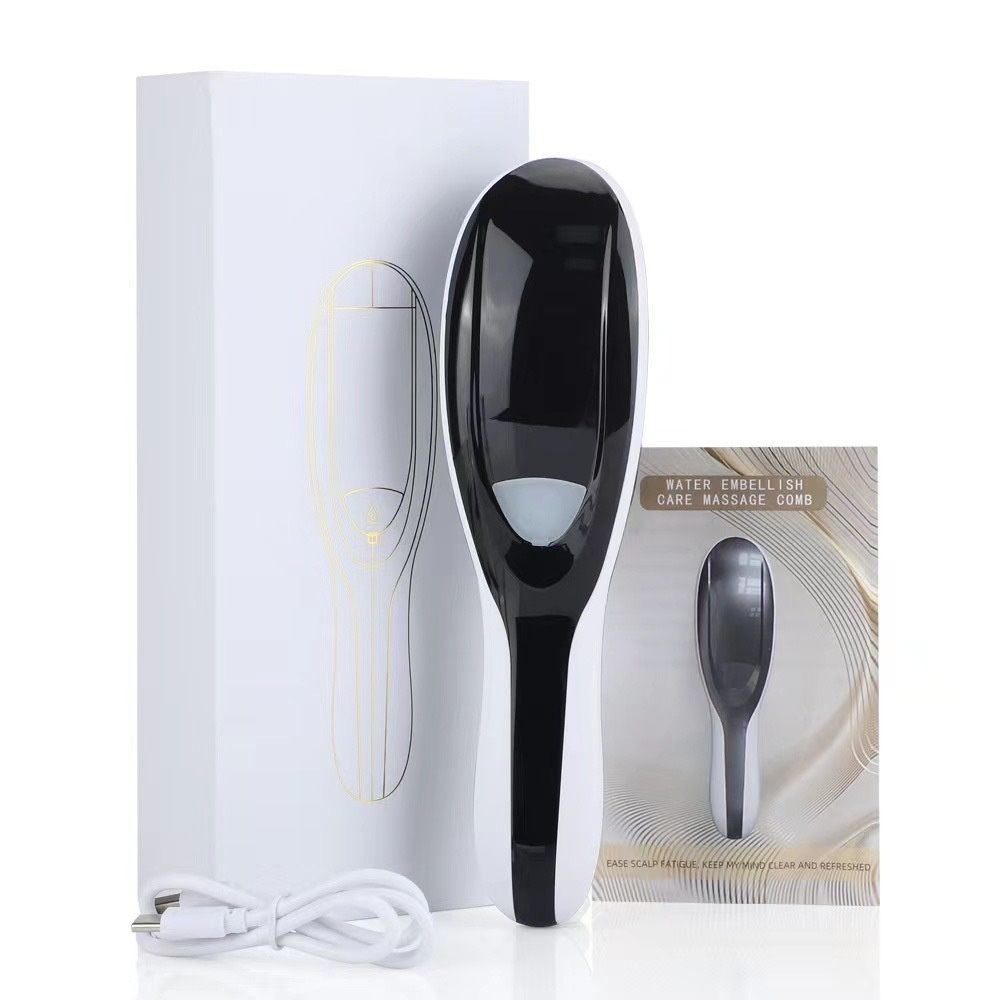 Electric Scalp Massage Brush, Scalp Massager, Hair Massager Comb with Soft Rubber, Atomization Massagers Gifts Applicator Comb