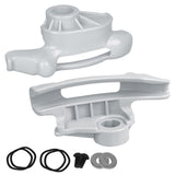 2 pack Replacement for Tire Machine Duck Head/Duck Bill – Low Profile Nylon Mount/Demount Kit (Grey 2Pack)