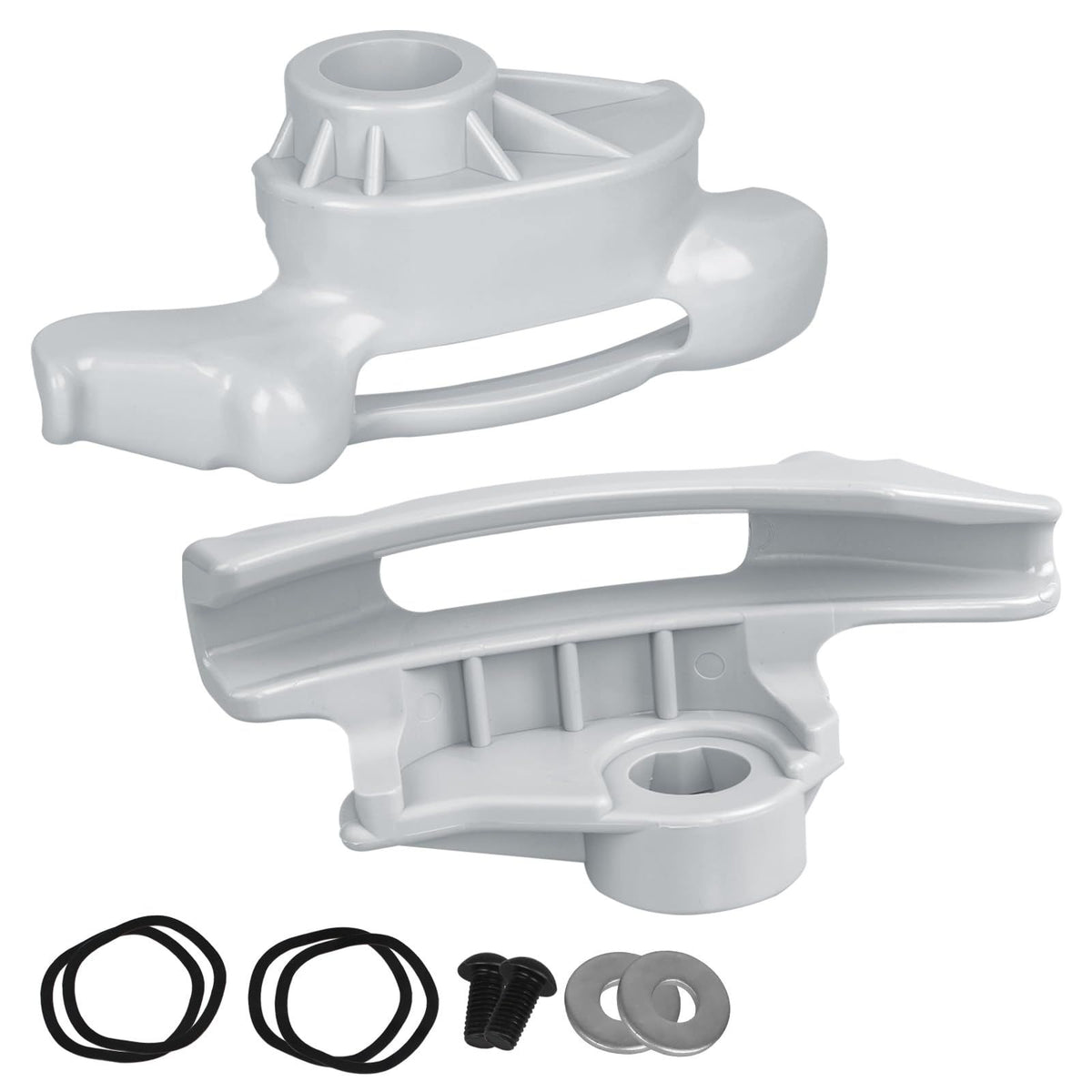 2 pack Replacement for Tire Machine Duck Head/Duck Bill – Low Profile Nylon Mount/Demount Kit (Grey 2Pack)