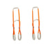 2 Pcs Dog Support Harness for Back Legs Dog Rear Lifting Sling Aid with Handle and Shoulder Strap Hind Leg Support for Pet Mobility Helps Puppy with Poor Stability Joint Injuries(Orange)