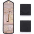Travel Jewelry Organizer Case Foldable Jewelry Roll for Journey Rings, Necklaces, Earrings, Bracelets, Mini, (Black Large )Storage bag only