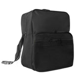 Wheelchair Bags, Wheelchair Bags to Hang on Back, Electric Wheel Chair Accessories, Large Storage Bag for Walker Rollator（black35*19*30cm）
