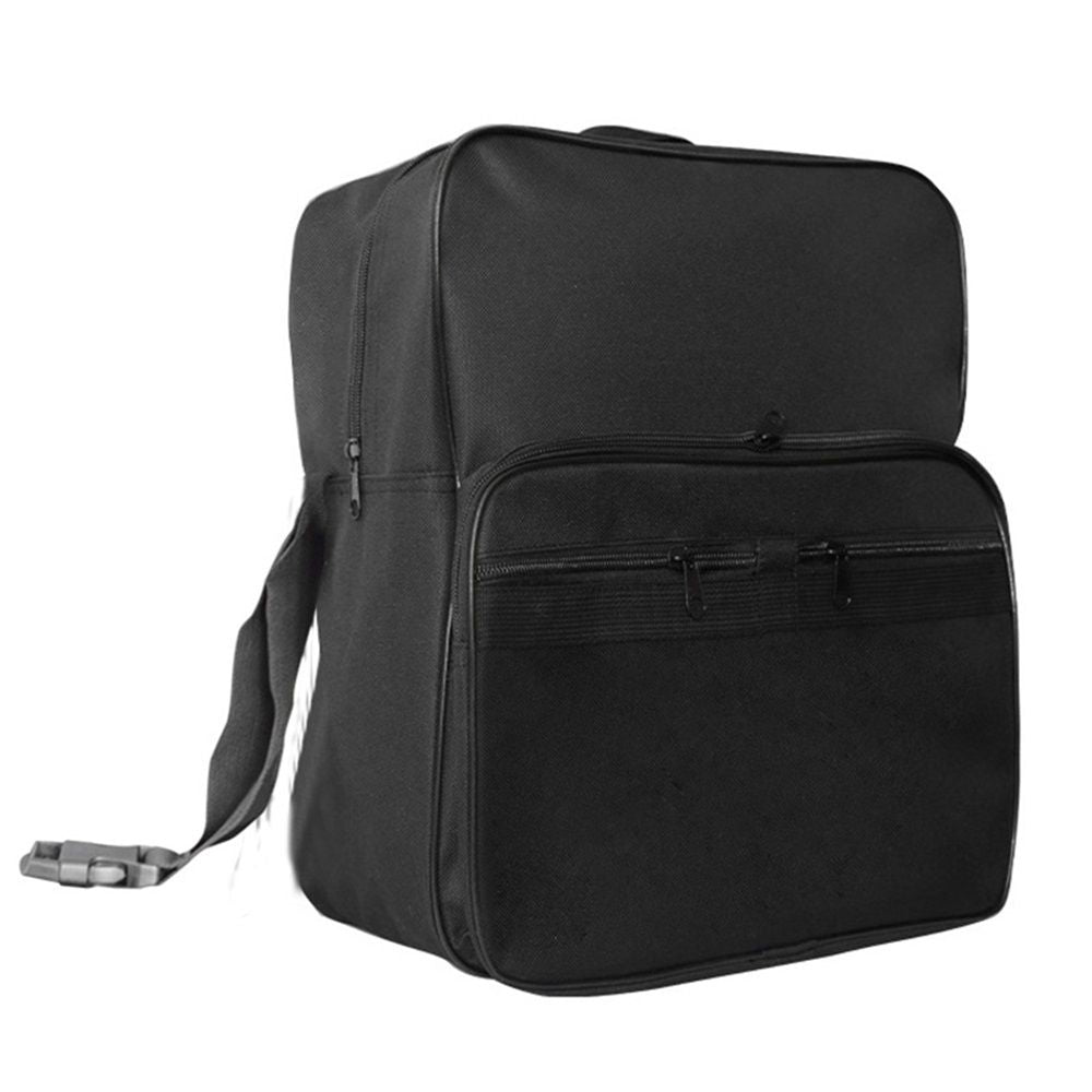 Wheelchair Bags, Wheelchair Bags to Hang on Back, Electric Wheel Chair Accessories, Large Storage Bag for Walker Rollator（black35*19*30cm）