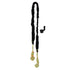 Tug of War Dog Toy for Pitbull Medium to Large Dogs, Indoor Outdoor Use Bungee Hanging Exercise Ropes Muscle Builder Interactive Toys black (Door Hanging Style)