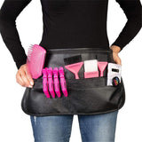 Hairstylist Waist Belt with Shears Pouch, Professional Hair Stylist & Makeup Brush Belt Salons Cosmetology Groomers Hairdresser Barber Waist Bag（Storage bag only）