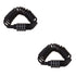 2 pack Small Combo Bike Lock Cable, Retractable Combination Cable Lock with Code, for Travel Safe Luggage, Suitcase, Scooter Bicycle Motorcycle Helmet Anti Theft, Outdoor Ski Snowboard