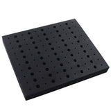 Router Bit Storage Inserts for 110 Bits, 50PCS 1/2" and 60PCS 1/4" Shank Router Bits, Routers Bit Holder, Bits Organizer with High Density Foam, Fits Toolbox, Drawer, Workstation