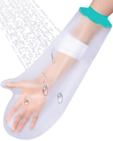 Cast Covers for Shower Arm Waterproof Adult Soft Comfortable Watertight Seal Keep Wounds Dry,Bath,Bandage Protector Cover Broken Hand,Wrist,Finger,Elbow Reusable（Adult short arm）