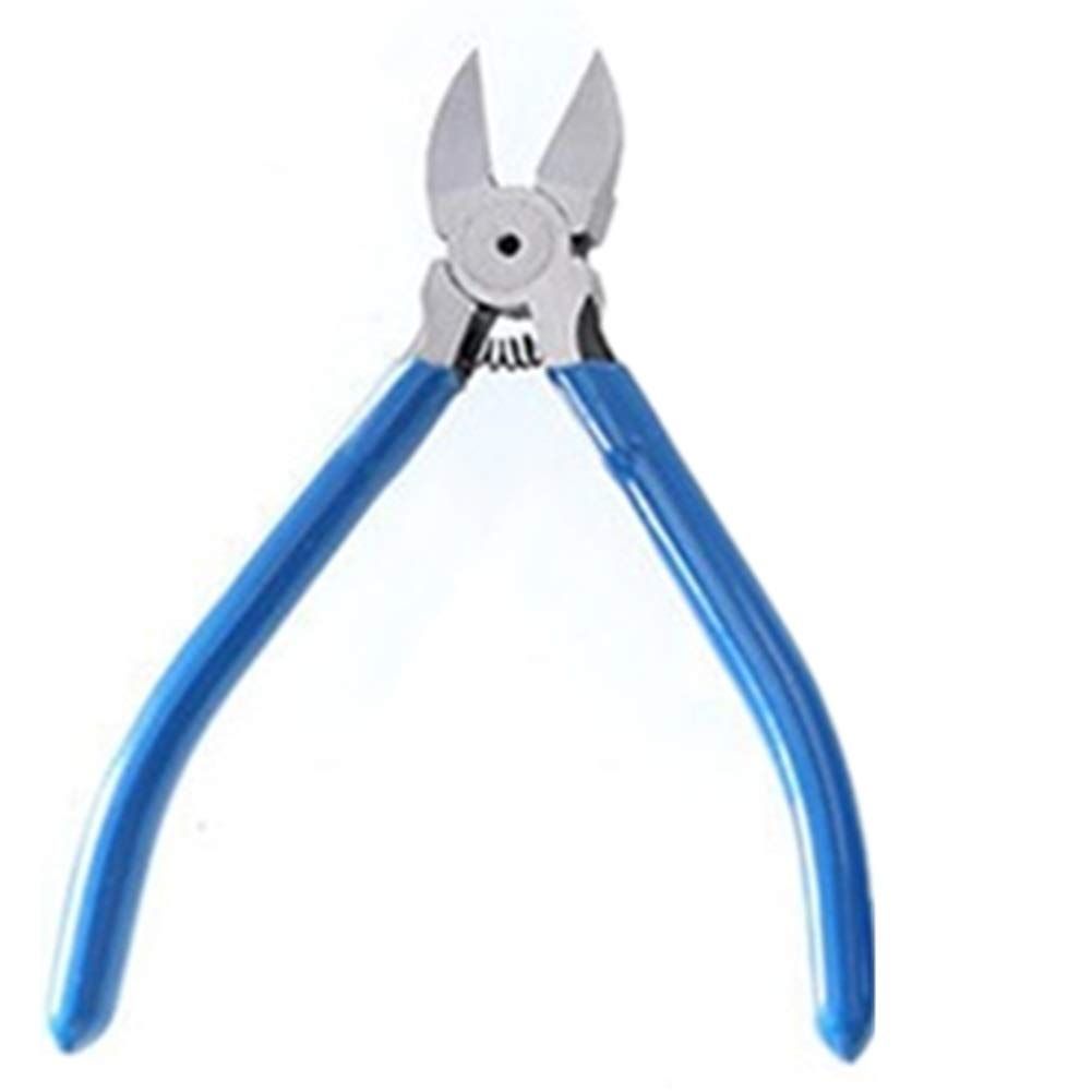 5inch Blue Diagonal Flush Wire Cutting Pliers Side Cutters Pliers  Wire Cutters for Clean Cut and Cutting Needs