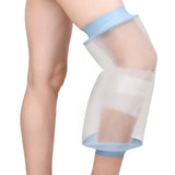 Knee Cast Cover for Shower Waterproof Knee Cover for Shower after Surgery Reusable Cast Bag After Surgery for Wound, Burns, Bandage（1 pcs）