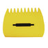Hand Rakes Leaf Scoops -Large Leaf Grabber for Picking Up Yard Leaves, Lawn Garbage and Grass Clippings (yellow)