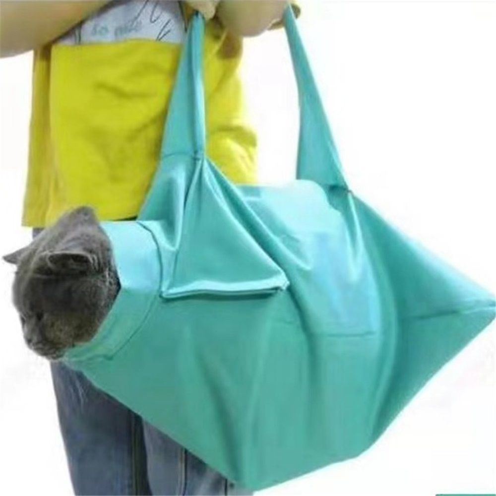 [Cozy Travel] Cat Carrier Pouch, Soft Cat Carrier for Small Cats, Kitten Carrying Bag, Restraint Bag for Nail Trimming, Vet Visits, Giving Meds, Car Travel