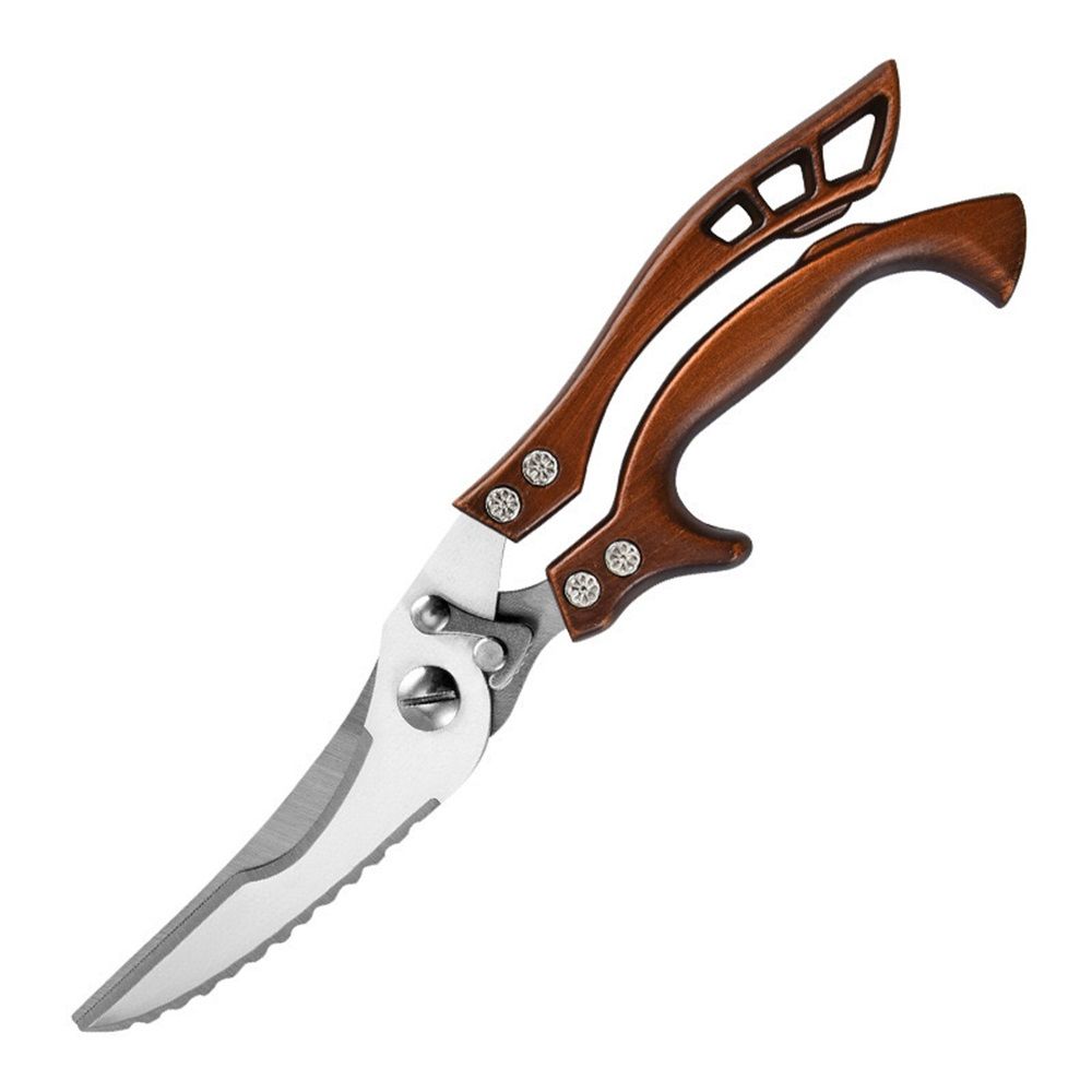 Poultry Shears, Heavy Duty Kitchen Shears with Serrated Edge, Multipurpose Stainless Steel Kitchen Scissors for Chicken, Bone, Meat, Turkey, Fish Thanksgiving Christmas Gifts