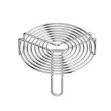 Round Steamer Rack and Cooling Rack,Stainless Steel Pot Trivet, Cooking Rack,Wire Steamer Kettle Rack Holder, Air Fryer Cooking Steamer Rack for Baking Canning Cooking Steaming, 7.9''X2.8''