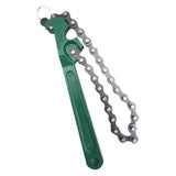 8 Inch Heavy-Duty Ratcheting Chain Wrench Reversible Oil Filter Tool Pipe Fittings Tools  Adjustable chain pliers