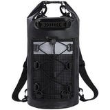 10L Waterproof Dry Bag Lightweight Dry Bag Beach Dry Sack for Travelling Fishing Cycling Kayaking Swimming Boating Beach Accessory, Black