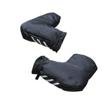 Adult bicycle accessories gloves waterproof bicycle pole warmer extreme cold weather mountain commuters winter outdoor bicycle belt reflective black