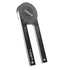 Aluminum Miter Saw Protractor | 7.3-Inch Rust Proof Angle Finder Featuring Precision Laser Engraved Scales