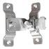 2 pack Flip Door Latch, 90 Degree Heavy Duty Stainless Steel Bar Gate Latches Safety Door Lock, Sliding Door Lock, Brushed Finish