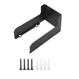 Outdoor Black Doorbell Rain Anti-Glare Cover, Steel Weather-Blocking Camera Cover Glare Sun Shade Protection for Most Video Doorbells