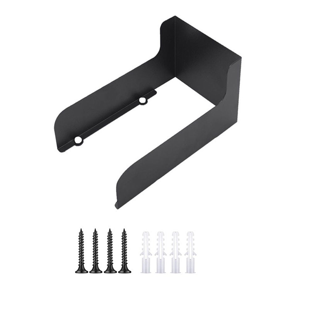 Outdoor Black Doorbell Rain Anti-Glare Cover, Steel Weather-Blocking Camera Cover Glare Sun Shade Protection for Most Video Doorbells
