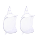 3 pack Mesh Collapsible Small Wall Laundry Baskets，Hanging Laundry Hamper，for Hotel, University Dormitory Use