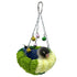 Bird nests, Parrot nests, Warm Winter Bird nests, Sleeping hammocks, birdcages, Hanging Swings, Plush nests, Toys, Little Birds, Cotton nests Small size green