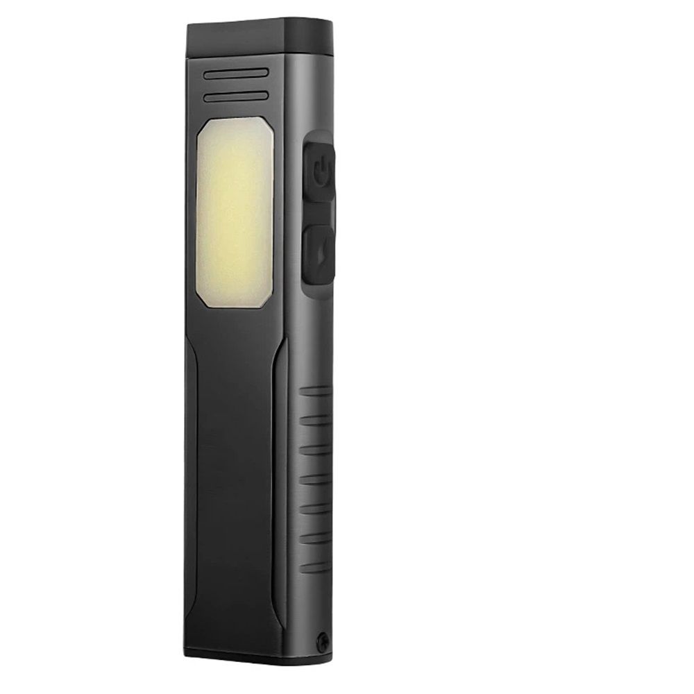 Rechargeable LED Flashlight  7 Modes for Home, Outdoor, Rechargeable Flashlight with Sound Beeper,Camping, Emergency (Black)