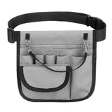 Nurse Waist Pouch with Tape Holder and Adjustable Waist Belt, Nursing Organizer Belt for Nursing Supplies, Gray, Bag ONLY