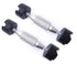 Luthier Guitar Tool Metal Brace Repair Jack Sound Beam Support 8.5CM-10.5CM Silver 2Pcs Luthier Guitar Tool Metal Brace Repair  Sound Beam Support