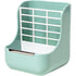2 in 1 Food Hay Feeder for Guinea Pig, Rabbit Feeder, Indoor Hay Feeder for Guinea Pig, Rabbit, Chinchilla, Feed Bowls Use for Grass & Food (Blue)