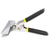Hand Seamer Depth Markings Straight Jaw Sheet Metal Bender Tools for Bending and Flattening Sheet Metal with Double Dipped Cushion Handle（Straight style）