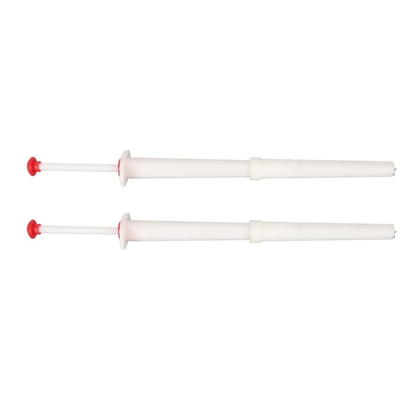 Pickle Picker, Set of 4,Pickle Picker Stainless Steel and Plastic - Olive Pepper Grabber, for Kitchen Food Olive Pepper, White