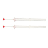 Pickle Picker, Set of 4,Pickle Picker Stainless Steel and Plastic - Olive Pepper Grabber, for Kitchen Food Olive Pepper, White