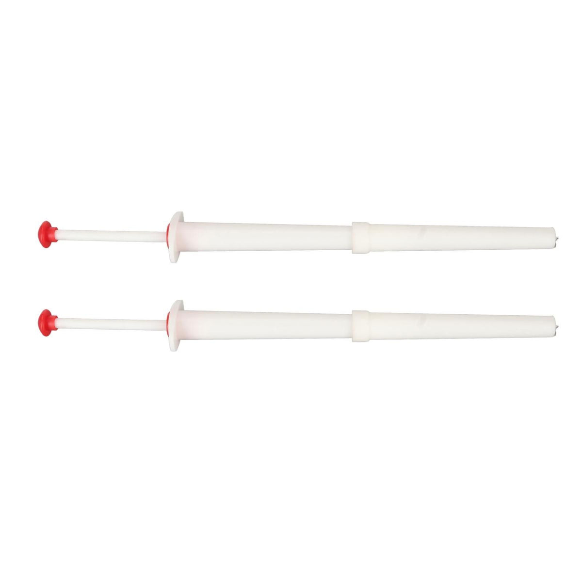 Pickle Picker, Set of 4,Pickle Picker Stainless Steel and Plastic - Olive Pepper Grabber, for Kitchen Food Olive Pepper, White