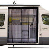 Van Bug Screen Magnetic Sliding Door Van Screen Mesh Curtains Easy to Install and Remove, Universal Fly Screen, 59"(H) x 43"(W)