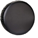 Universal Spare Tire Cover with Strap Waterproof for Jeep, Trailer, RV, Truck and All Car Wheel (Black , 27"-30" Dia.)