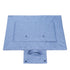 Dog Travel Mat for Camping Portable Waterproof Lightweight & Outdoor Easy Clean Pad Foldable into Compact Carry Bag（S:70*50cm denim blue）