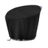 Chair Cover, Waterproof Cover for Outdoor Patio  Chair Cover Heavy Duty Cover Waterproof and UV resistant chair cover（black 420D：132*51*89cm）